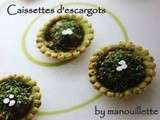 Caissettes d'escargots