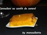 Cannelloni au confit de canard