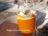 Cappuccino de carottes