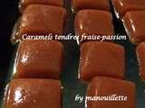 Caramels fraise-passion