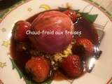 Chaud-froid de fraises