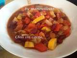 Chili sin carne