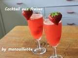 Cocktail aux fraises