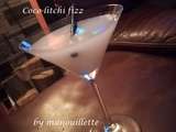 Coco-lychee fizz