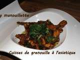 Cuisses de grenouille à l'asiatique