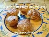 Cupcakes au beurre de cacahuètes