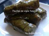 Feuilles de vignes farcies