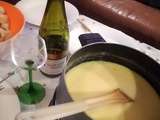 Fondue au fromage de ma maman