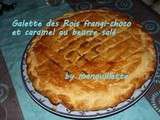 Galette des Rois frangi-choco et caramel au beurre salé-romarin