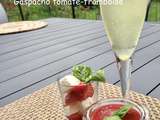 Gaspacho tomate framboise