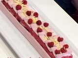 Gâteau aux framboises selon Pierre Hermé