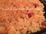 Gratin de coquillettes au reblochon