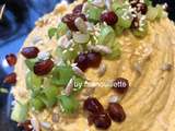 Houmous de potimarron aux clémentines