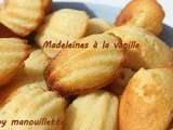 Madeleines à la vanille