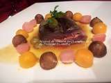 Magret de canard farci au foie gras de Philippe Etchebest