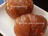 Marrons glacés maison