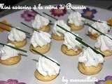 Mini savarins à la crème de Boursin