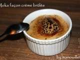 Moka façon crème brûlée