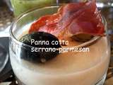 Panna cotta serrano-parmesan