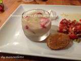 Panna cotte fraise-sûreau