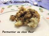 Parmentier au chou-fleur