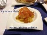 Patatas bravas caliente