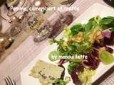 Pommes, camembert et truffe