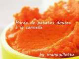 Purée de patates douces à la cannelle