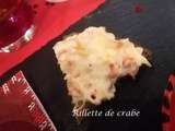 Rillette de crabe ou recette inavouable tellement elle est simple