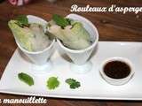 Rouleaux d'asperges