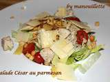 Salade César au parmesan