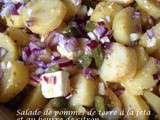 Salade de pommes de terre à la feta et au beurre de citron