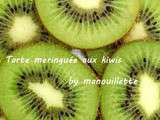 Tarte aux kiwis meringuée