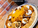 Tarte potiron cannelle érable aux noix