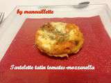 Tartelette tatin tomates-mozzarella