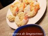 Tempura de langoustines