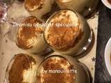 Tiramisu à l'advocaat et au spéculoos