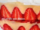 Trifle aux fraises