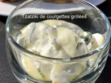 Tzatziki de courgettes grillées