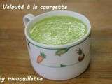 Velouté à la courgette