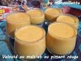 Velouté de maïs au piment rouge