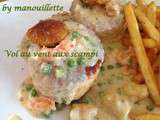 Vol au vent aux scampi