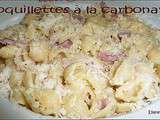 Coquillettes à la Carbonara