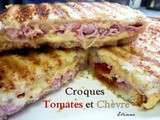 Croques Tomate & Chèvre