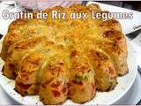 Gratin de Riz aux Légumes