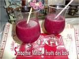 Smoothie au Melon / Fruits des Bois