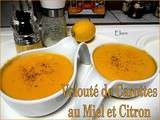 Velouté de Carottes au Miel et Citron