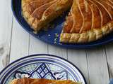 Galette des Rois aux Amandes, Abricots et Fleur d'Oranger