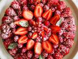 Gâteau facile Chocolat, Fraises et Framboises