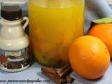 Liqueur d'Orange au Sirop d'Erable